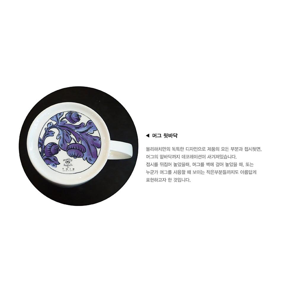 [Twig New York] Blue Bird Mug - HANKOOK