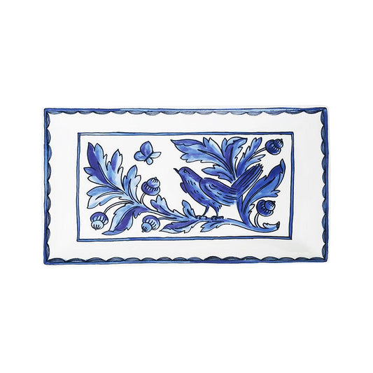 [Twig New York] Blue Bird 11" Rectangular Plate - HANKOOK