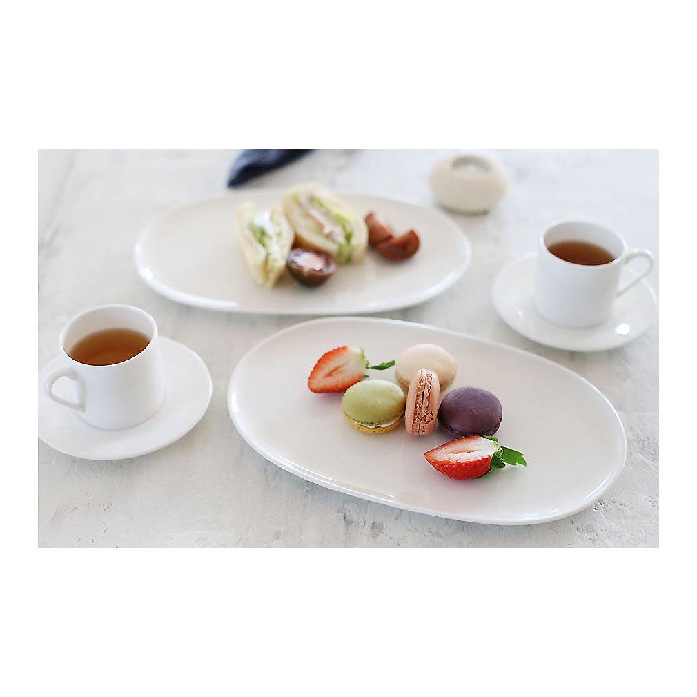 [Whitebloom] Indiana 11" Oval Plate, 1pc - HANKOOK