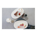 [Whitebloom] Indiana 11" Oval Plate, 1pc - HANKOOK