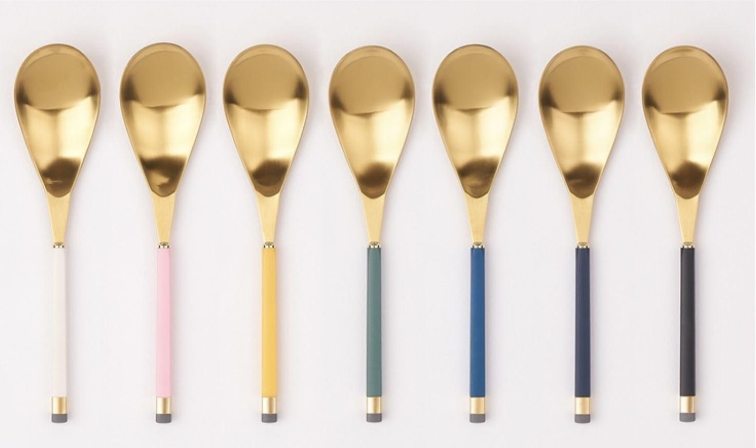 [Bogen] Kara Gold  K-Soup Spoon - HANKOOK