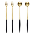 [Bogen] Eiffel Gold 2 Long Fork & 2 Long Spoon - HANKOOK