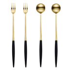 [Bogen] Eiffel Gold 2 Long Fork & 2 Long Spoon - HANKOOK