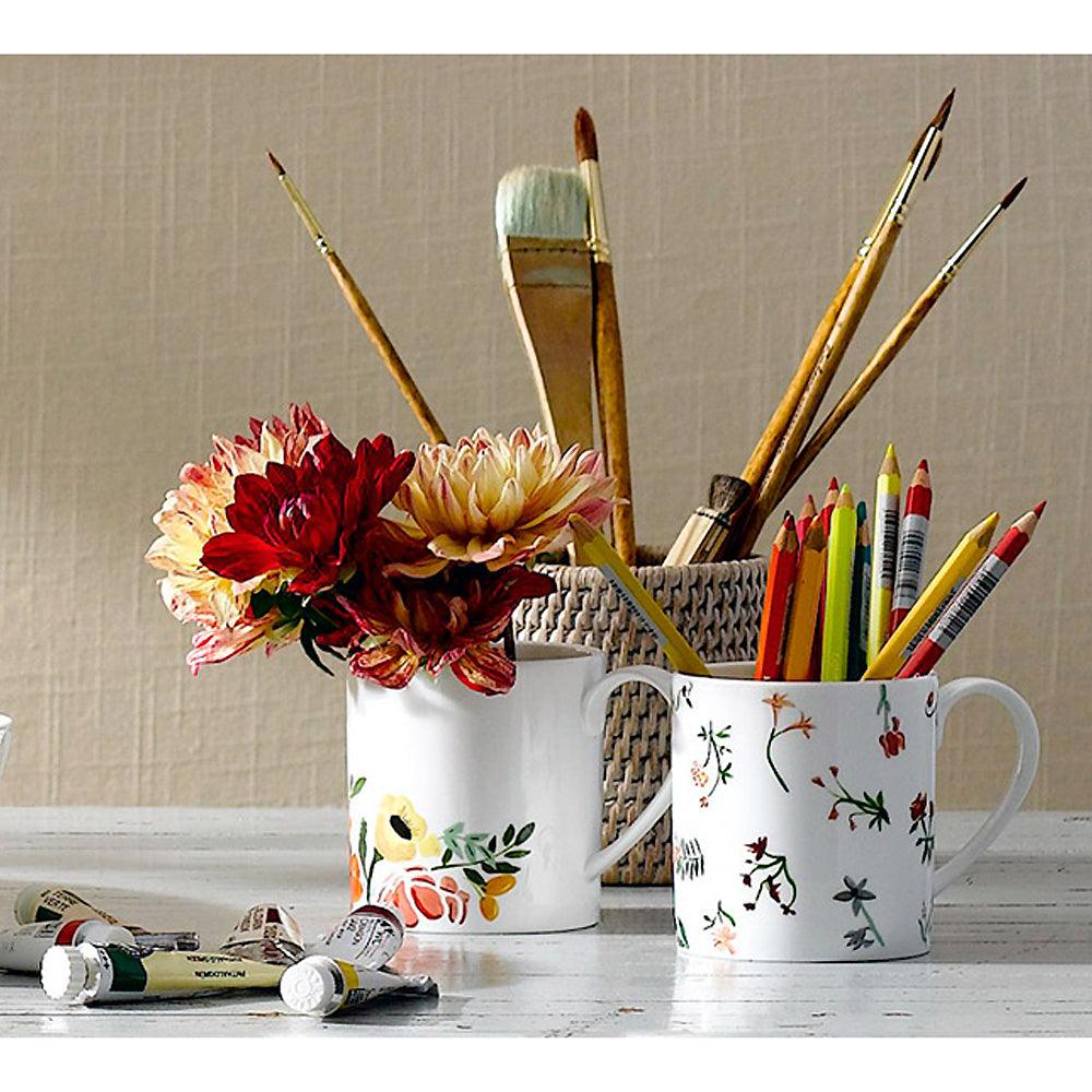 [Twig New York] Language of Flowers Mug set, 2pcs (A & B) - HANKOOK