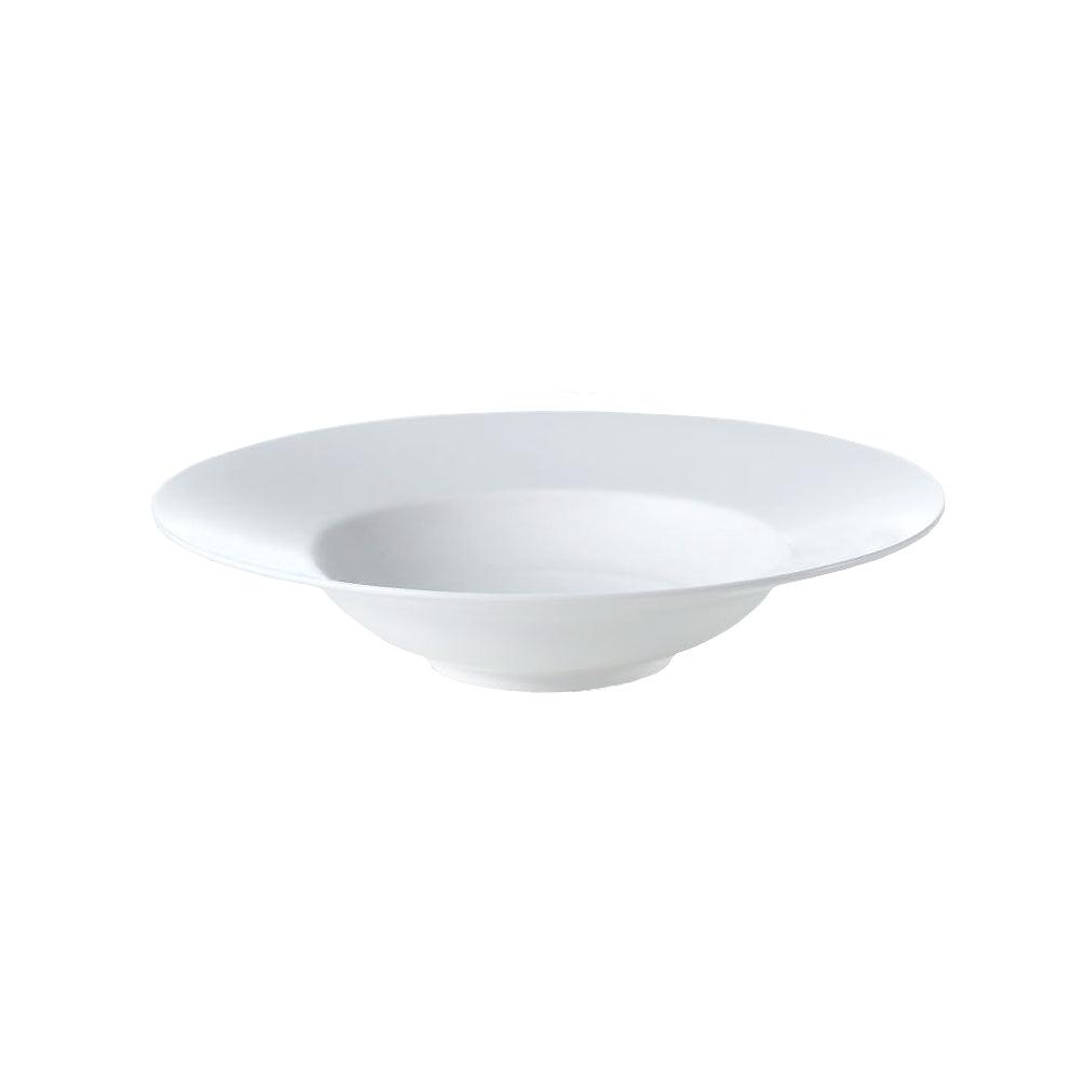 [Whitebloom] Origin White Rim Soup Bowl - HANKOOK
