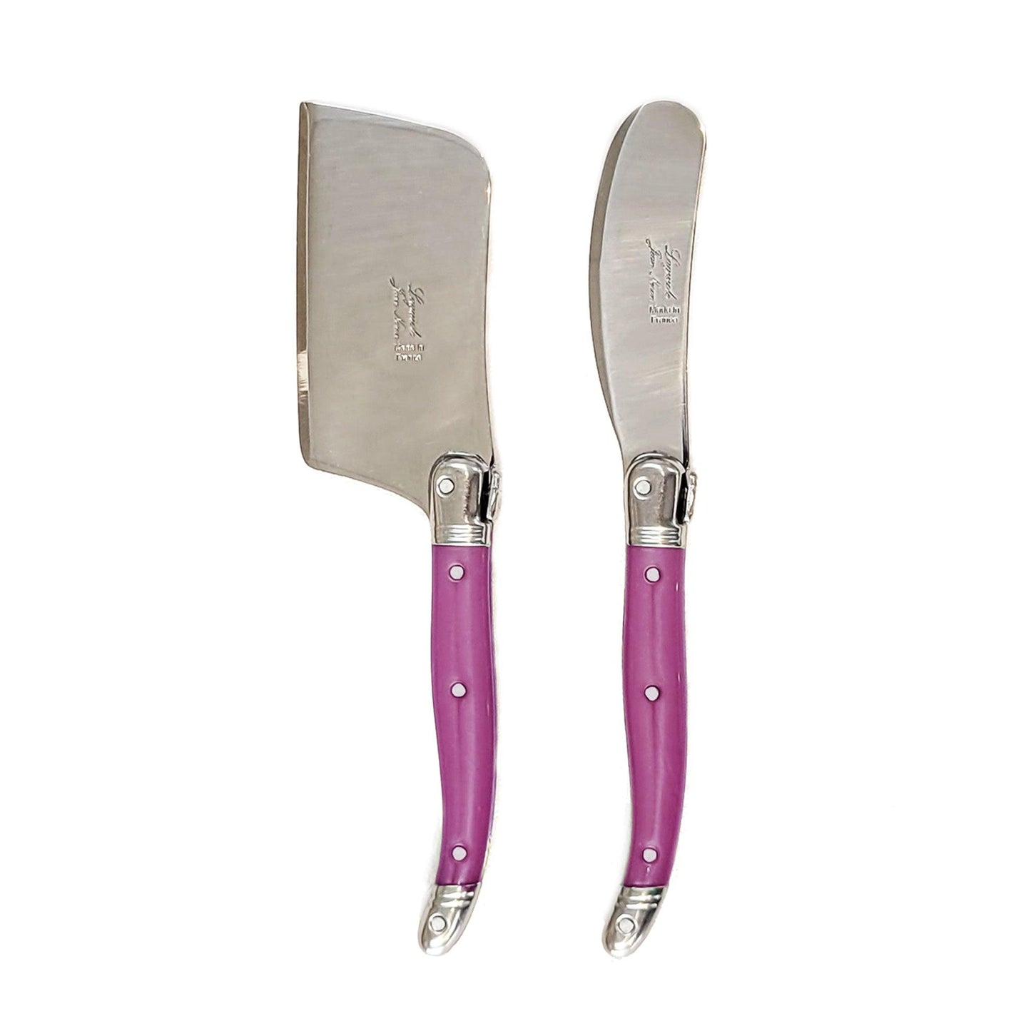 [Laguiole En Aubrac] Butter Knife and Cheese Cutter set, 6 Color options - HANKOOK