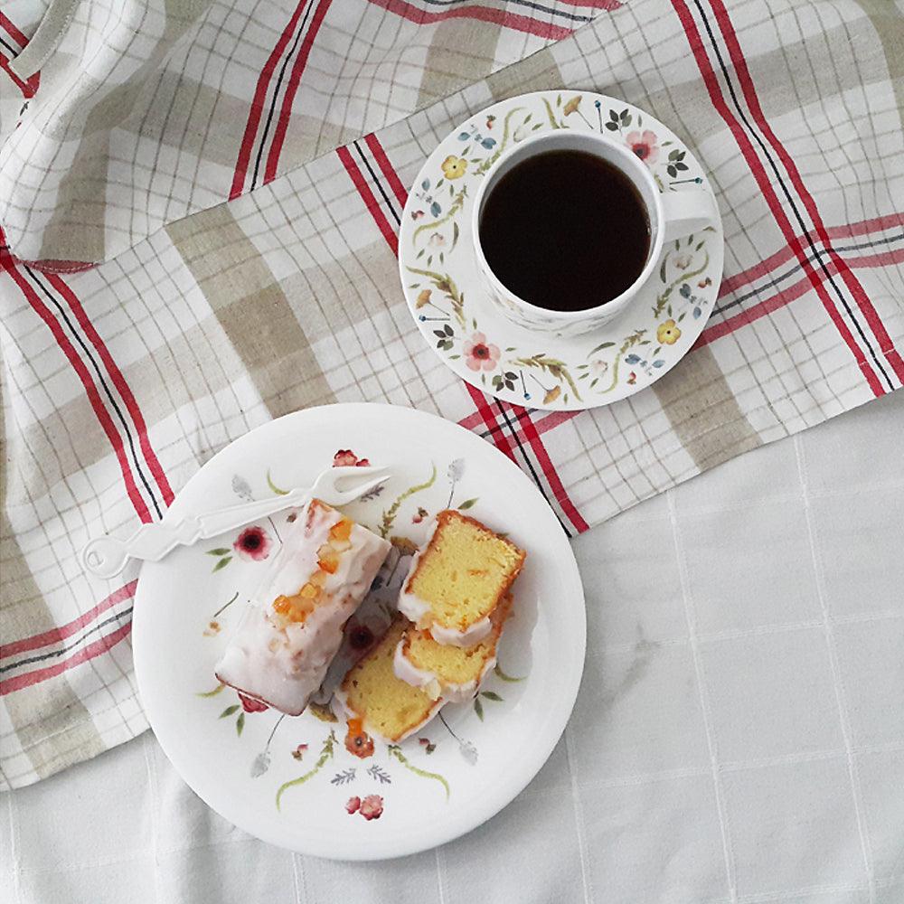 [Twig New York] Scandinavian Floral Cup & Saucer - HANKOOK