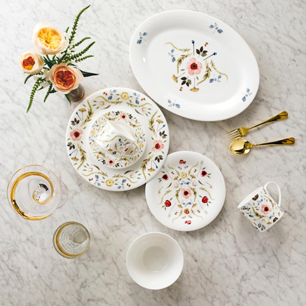 [Twig New York] Scandinavian Floral Mug set, 2pcs - HANKOOK