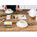 [Whitebloom] 13" Linen Rectangular Plate - HANKOOK