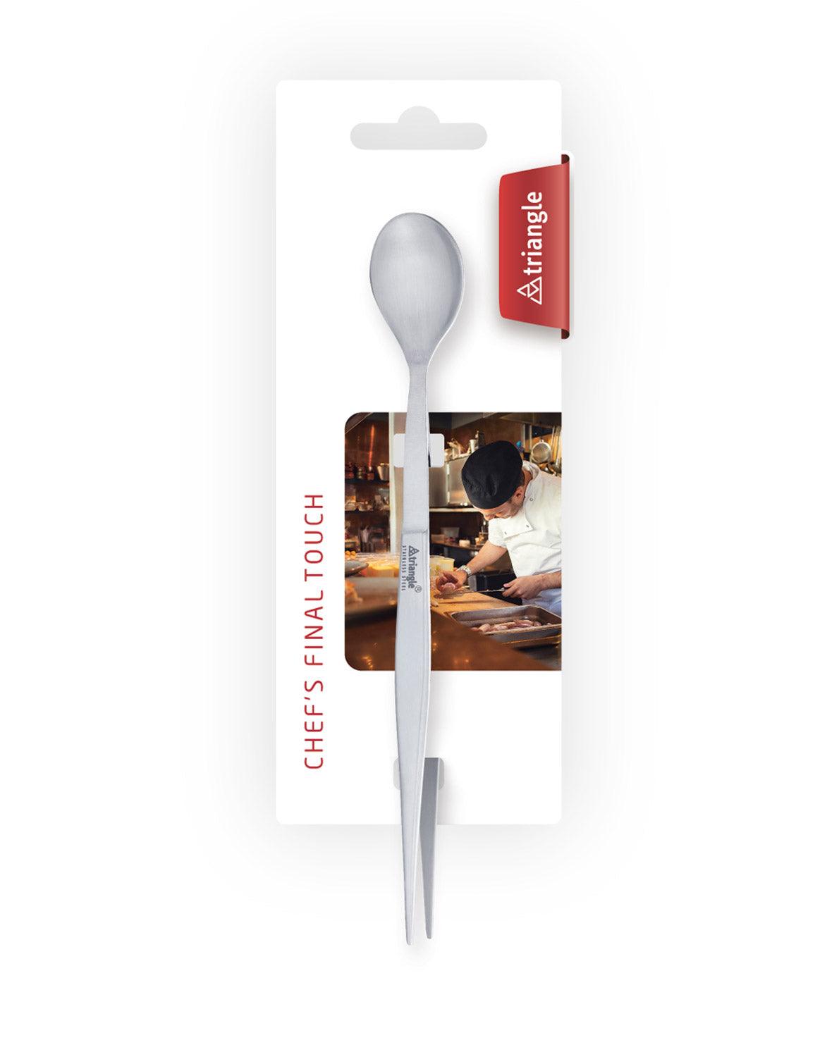 [Triangle] Chef Tasting Spoon & Tweezers - HANKOOK