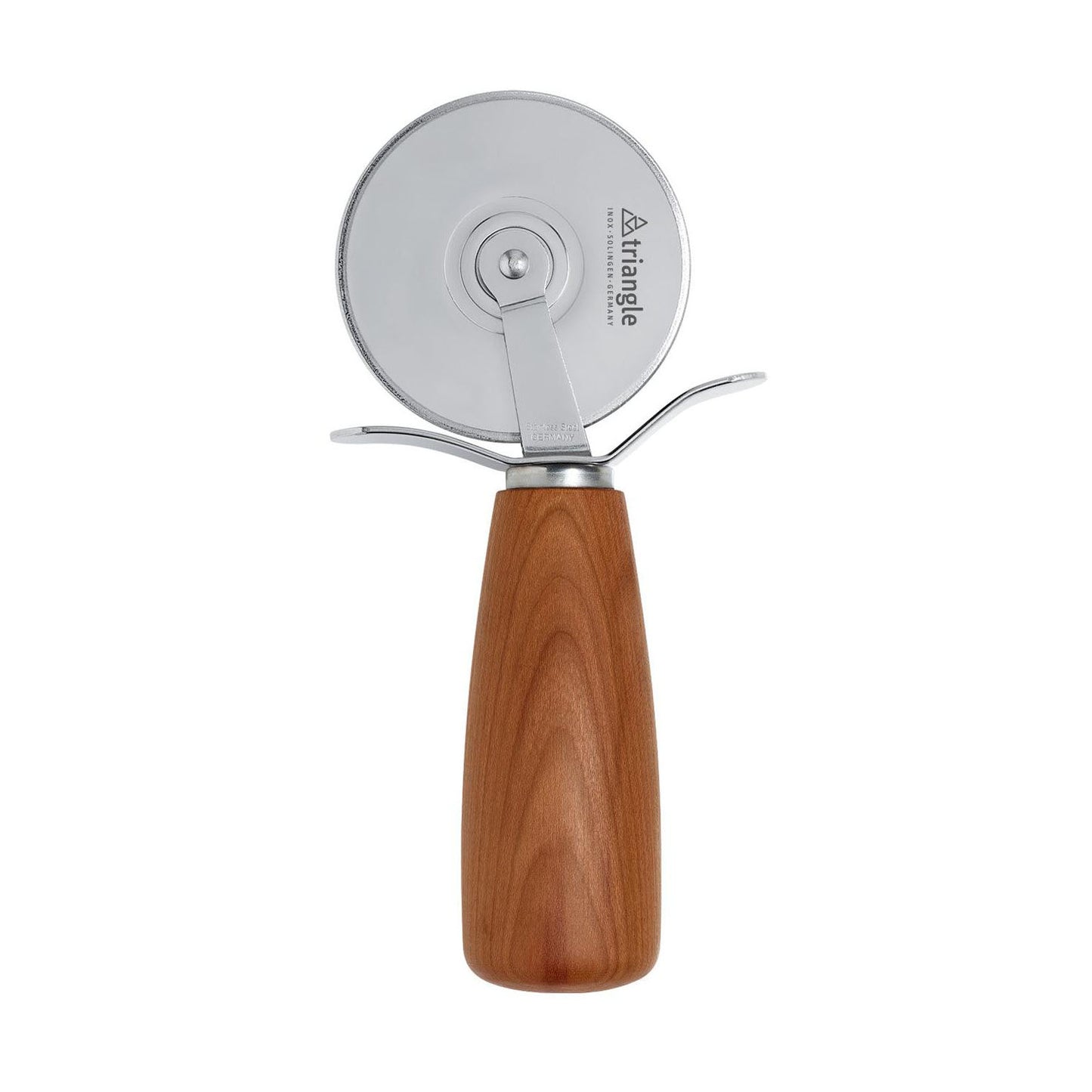 [Triangle] Pizza Cutter Plum wood, Ø 7cm, in Gift Box