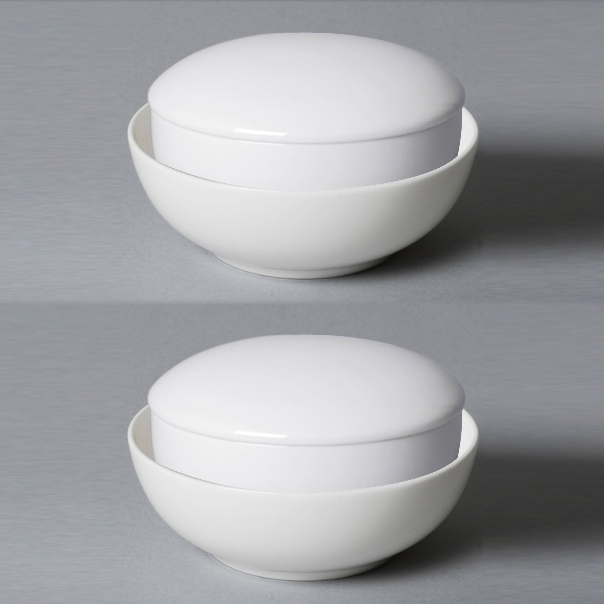 [White Linen] 6-Piece Bowl set