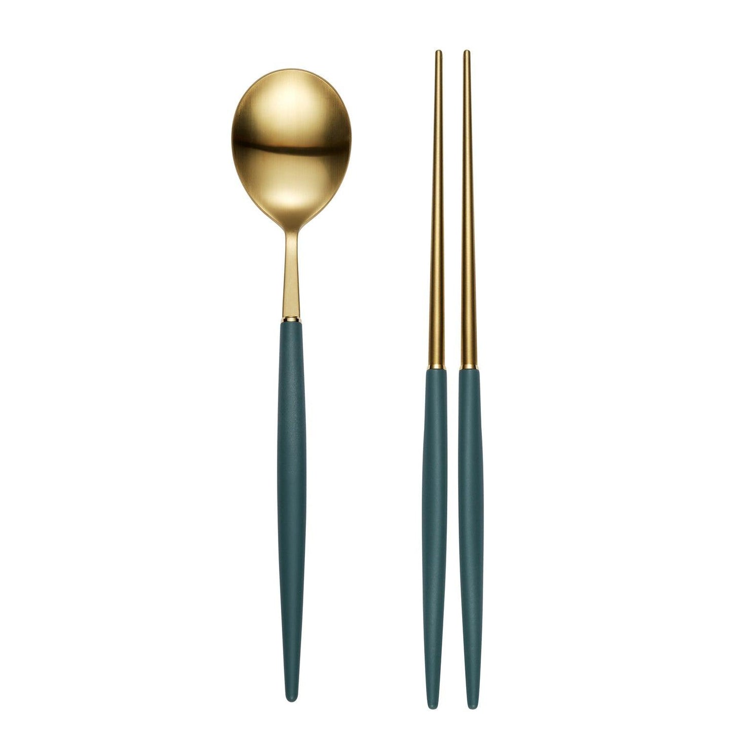[Bogen] Eiffel Gold  K-Spoon &  Chopsticks , 2sets - HANKOOK