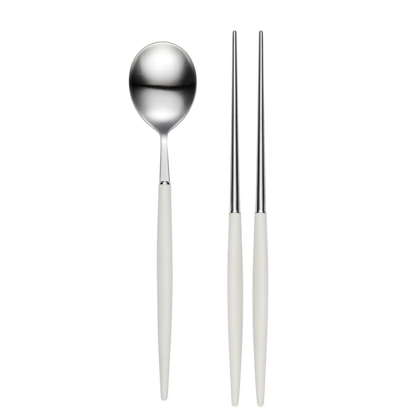 [Bogen] Eiffel Satin K-Spoon & Chopsticks, 2sets - HANKOOK
