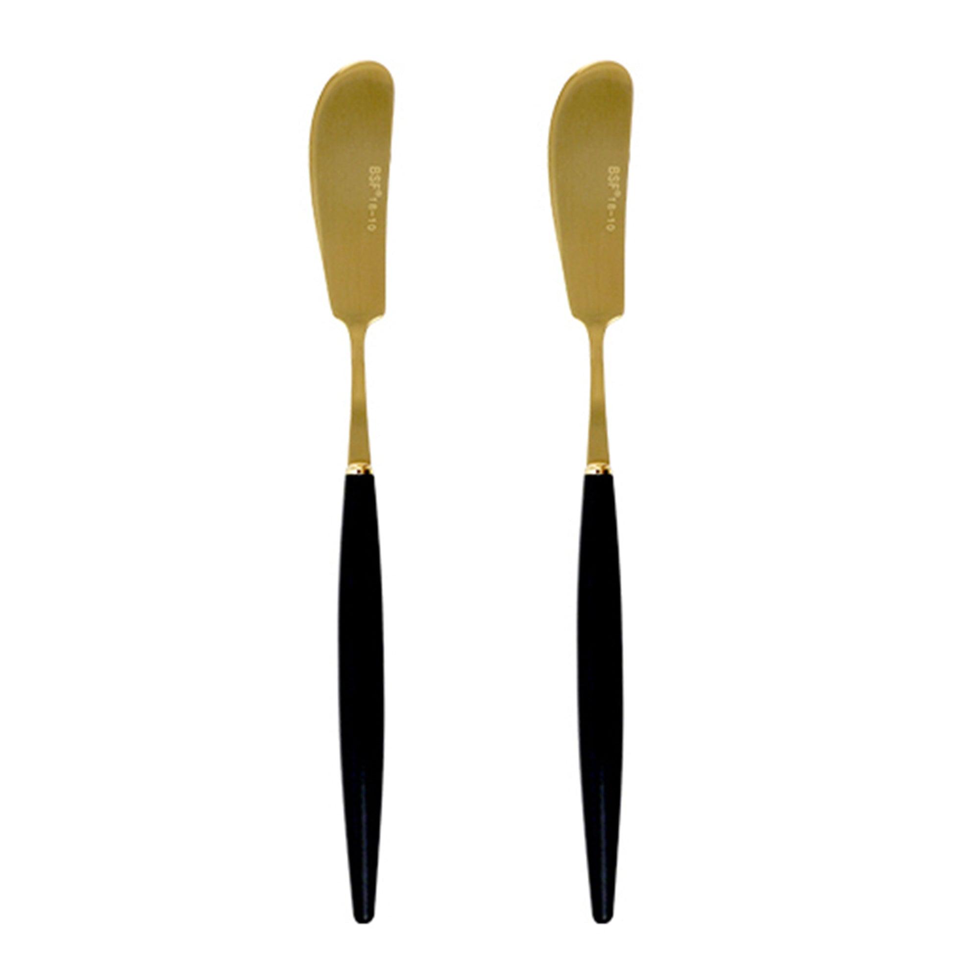 [Bogen] Eiffel Gold Butter Knife, 2pcs - HANKOOK