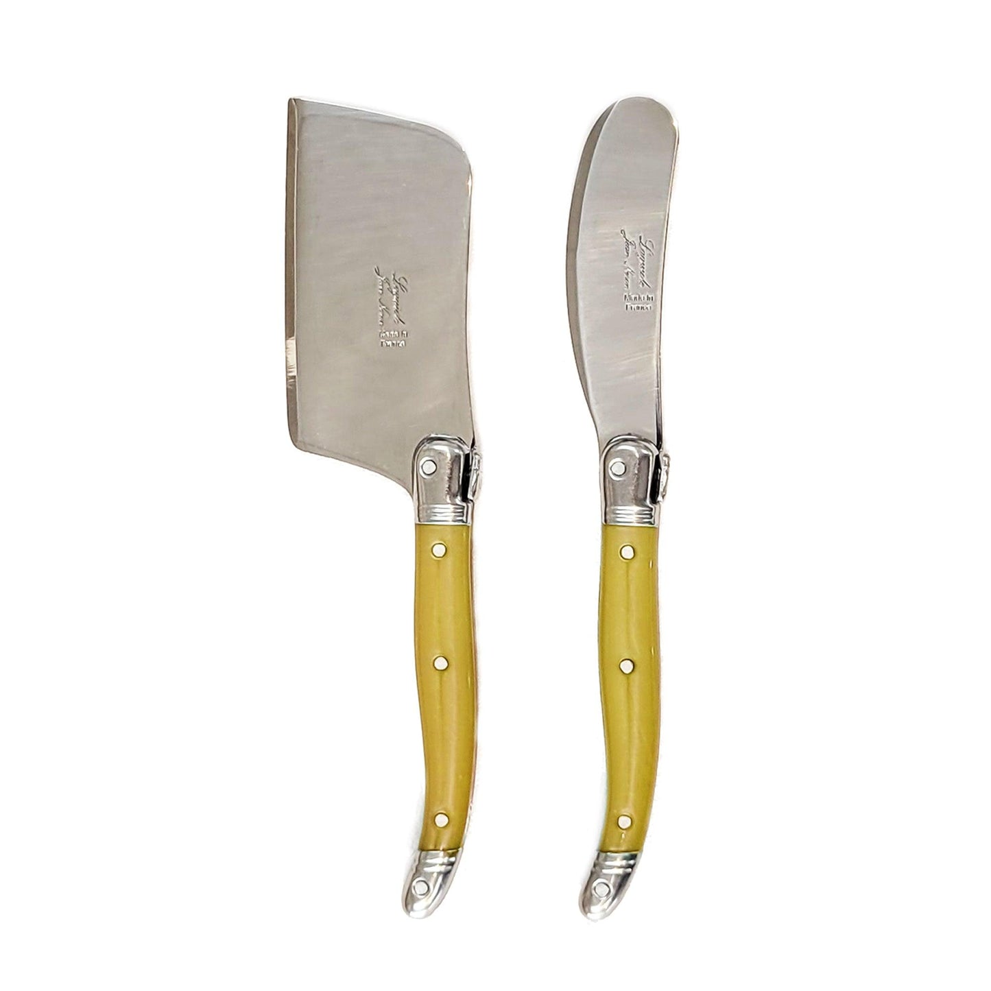 [Laguiole En Aubrac] Butter Knife and Cheese Cutter set, 6 Color options - HANKOOK