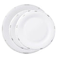 [Best Wishes] 3pc Set Plates, 2 different sizes - HANKOOK