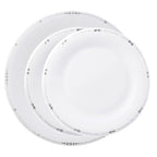 [Best Wishes] 3pc Set Plates, 2 different sizes - HANKOOK