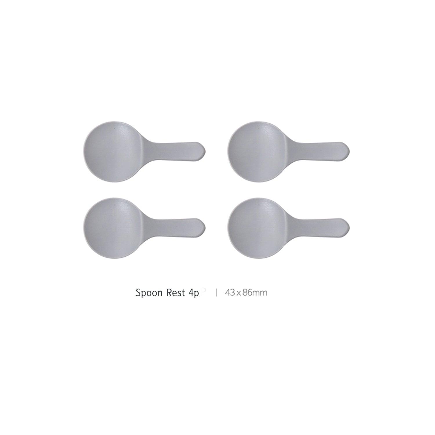 [Bogen] Spoon Rest, 4pcs - HANKOOK