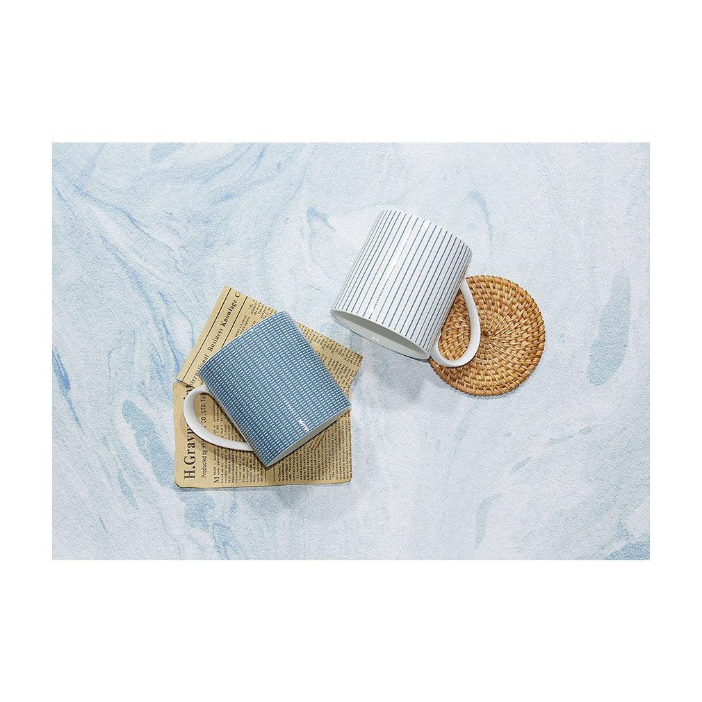 [Cozy Blue] 2-piece Mug set - HANKOOK