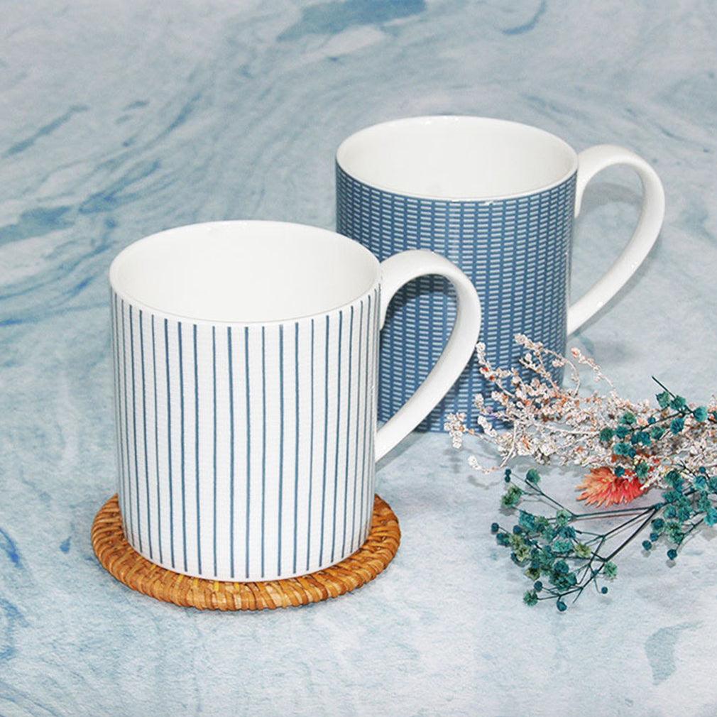 [Cozy Blue] 2-piece Mug set - HANKOOK