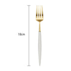 [Bogen] Eiffel Gold 2 Salad Fork & 2 Large Tea Spoon - HANKOOK