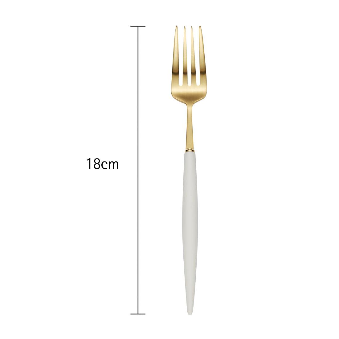 [Bogen] Eiffel Gold 2 Salad Fork & 2 Large Tea Spoon - HANKOOK