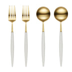 [Bogen] Eiffel Gold 2 Salad Fork & 2 Large Tea Spoon - HANKOOK