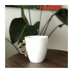 [Prouna] Geometrica Gold Rim Mug--1-Piece - HANKOOK