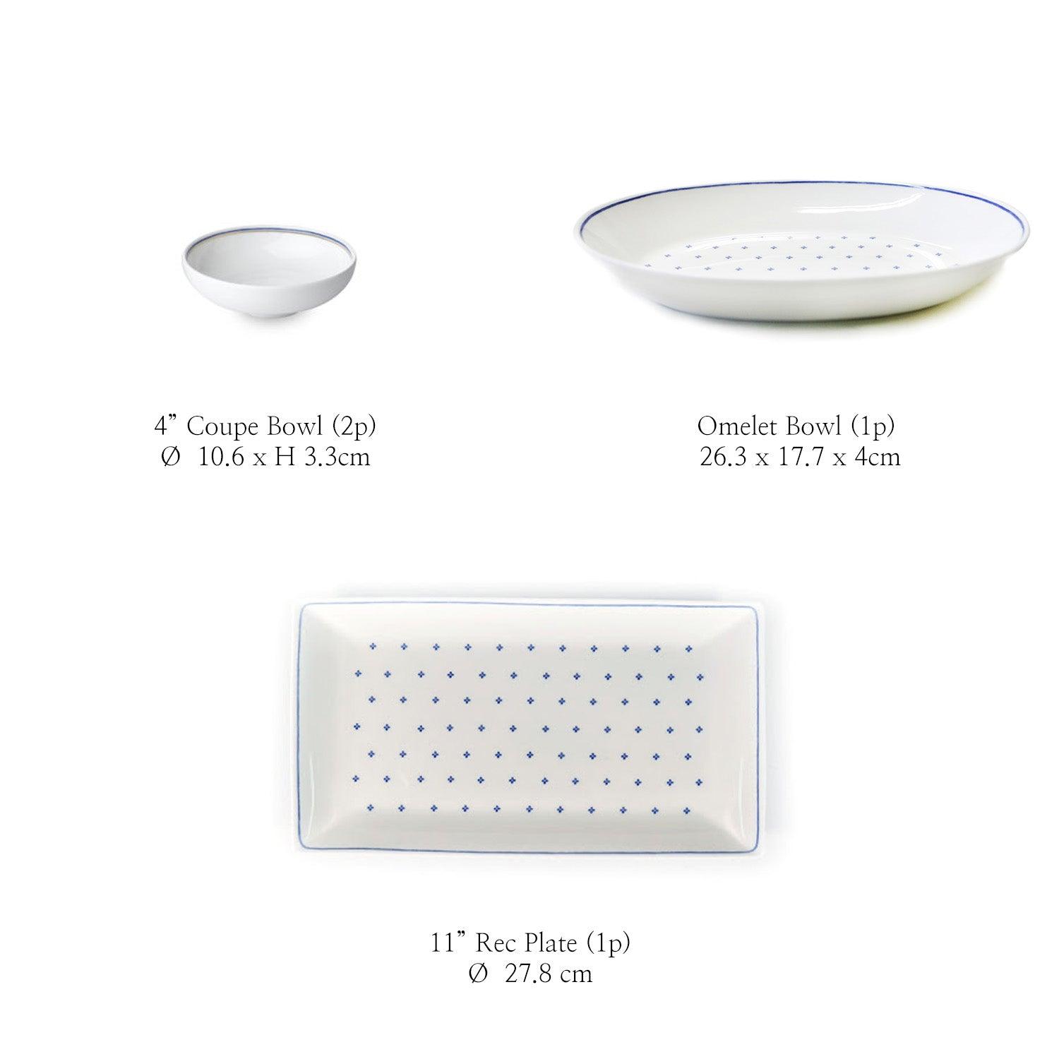 [Moire] 33-Piece Home set, Serving for 6 - HANKOOK