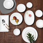 [Moire Blanc] 20-Piece Home set, Serving for 4 - HANKOOK