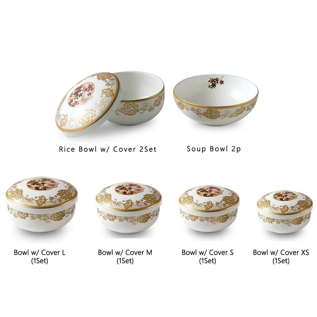 [Myung Bo] 26-Piece Home set, Serving for 2 - HANKOOK