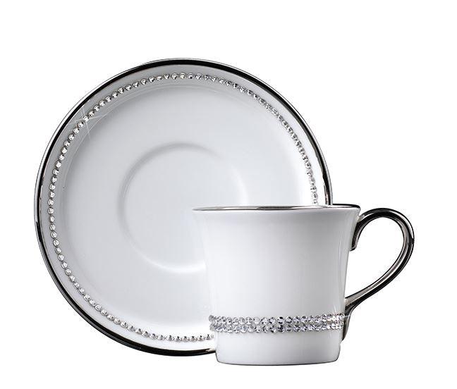 [Prouna] Crystal Espresso Cup & Saucer - HANKOOK
