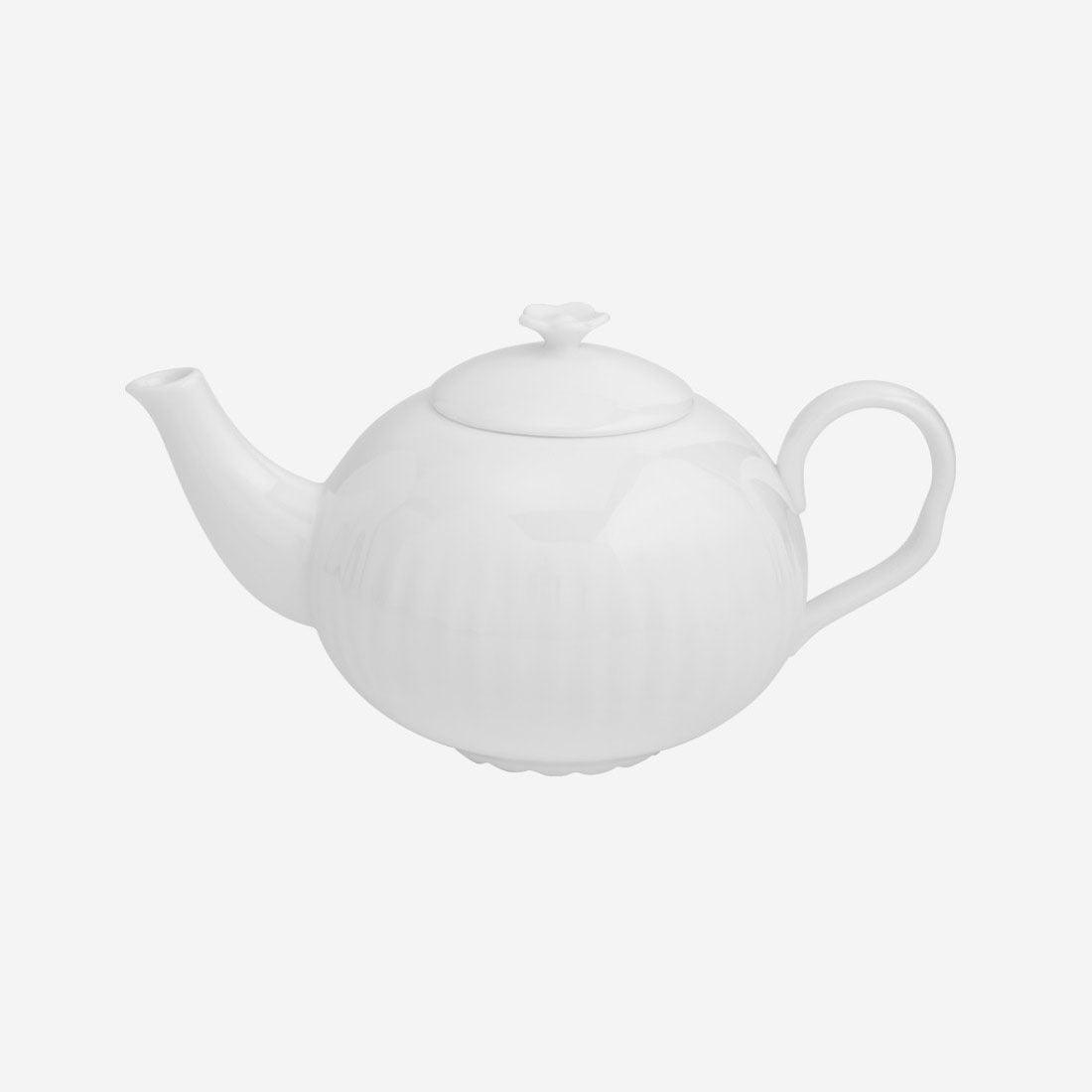 [Whitebloom] Ruffle Teapot - HANKOOK