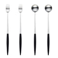 [Bogen] Eiffel Satin 2 Long  Spoon and 2 Long Fork - HANKOOK