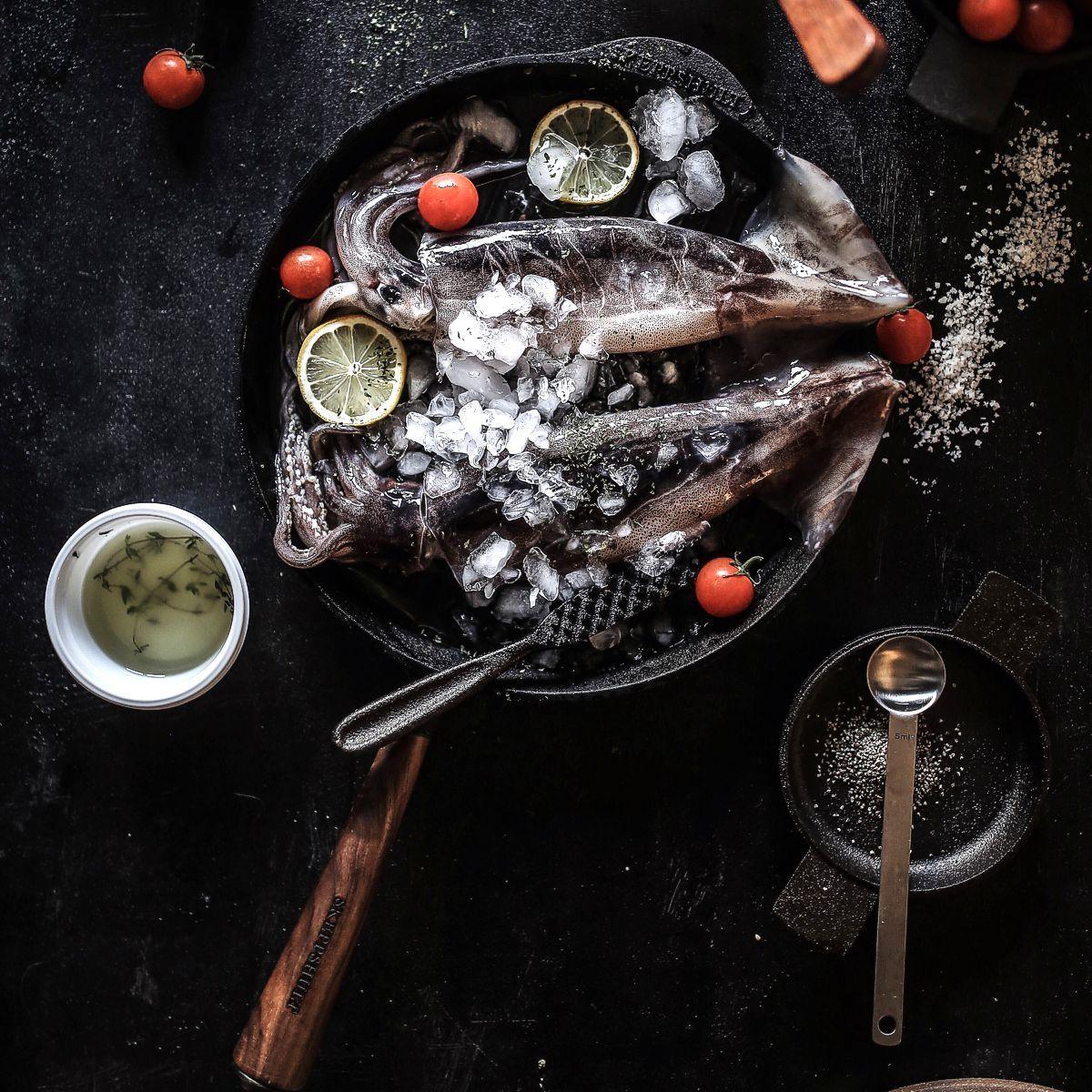 [Skeppshult] Deep Fry Pan, 25cm - HANKOOK