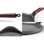 [Skeppshult] Pancake Pan, 23cm w/ Walnut Handle - HANKOOK