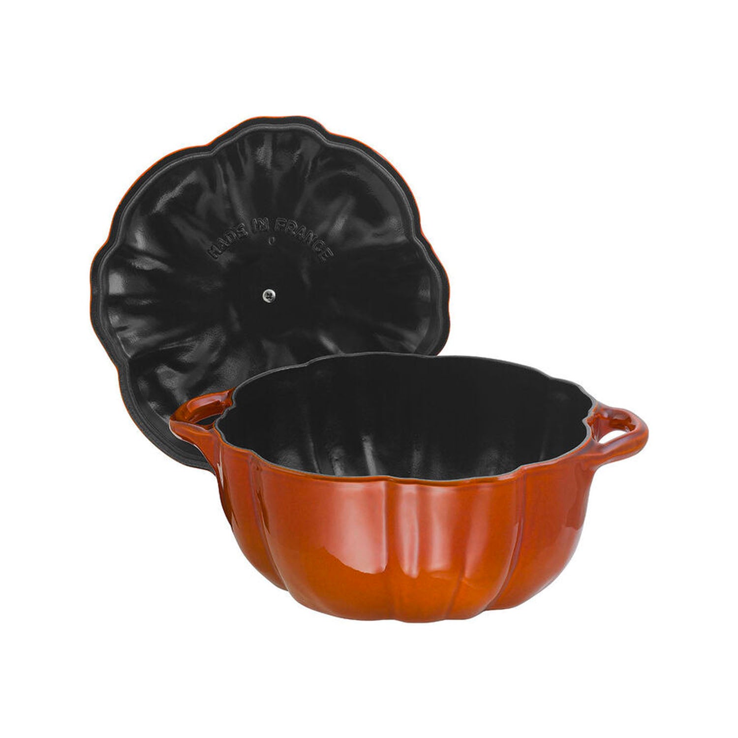 Staub] 3.75 QT, PUMPKIN, COCOTTE, BURNT ORANGE – Hankook Chinaware USA