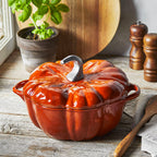 [Staub] 3.75 QT, PUMPKIN, COCOTTE, BURNT ORANGE