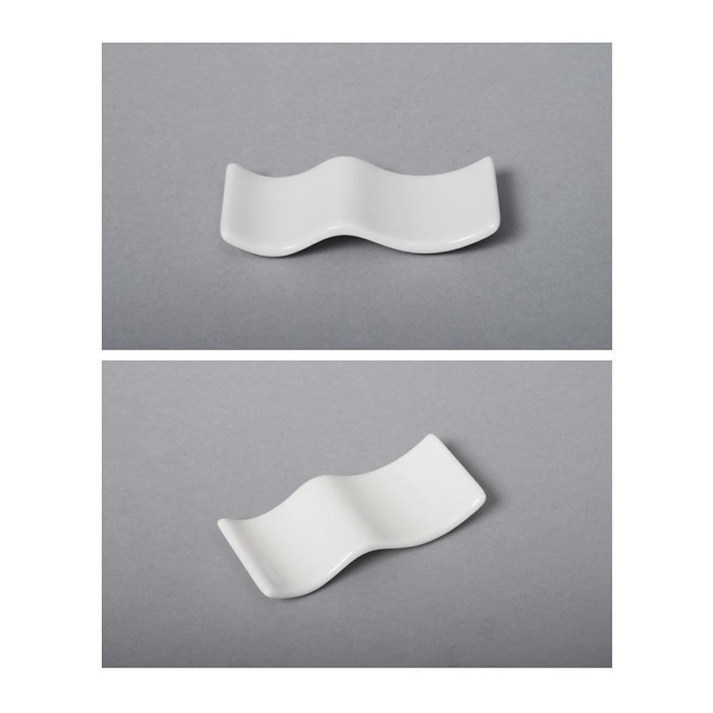[Simple Design] Wave Spoon and Chopsticks Rest - HANKOOK