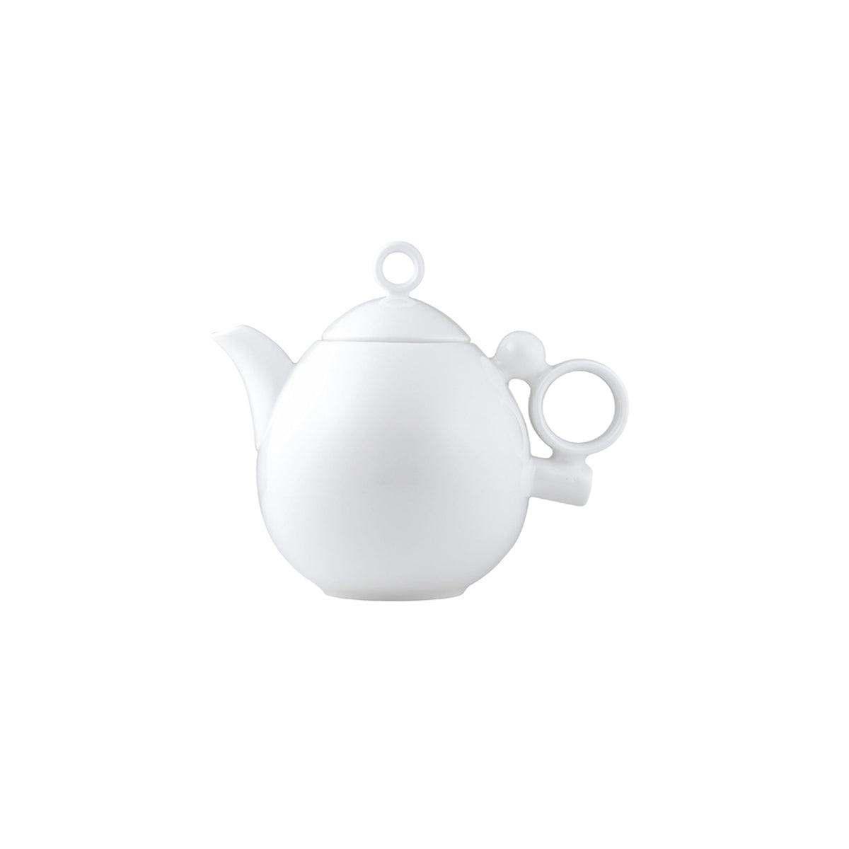 [Prouna] Geometrica White Tea Set for 2 w/ Small Tea Pot - HANKOOK
